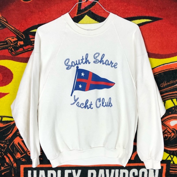 Jerzees Other - Vintage South Shore Yacht Club Crewneck Sweatshirt